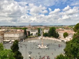 Rome _ Place du peuple